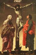 Hendrick Terbrugghen The Crucifixion with the Virgin and St.John oil painting artist